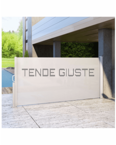 Tenda su Misura per la Separazione di Ambienti Esterni – Ely