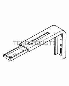 Staffa a Parete Estensibile da 11 a 16 cm