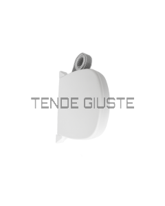 Avvolgitore tipo Shell da 16 mt. con cintino da 14x1.2 mm, cassetta e placca Bianca