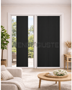 Tenda Plissettata a Vetro Plivet Laterale Blackout