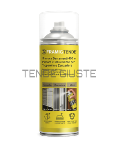 Rinnova Serramenti 400 ml – Pulitore e Ravvivante per Tapparelle e Zanzariere