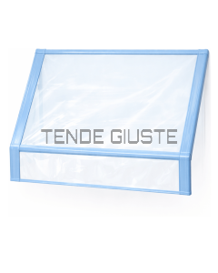 Telo Confezionato in Cristal Trasparente per Tende da Sole