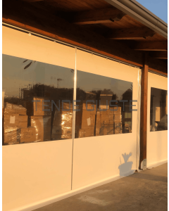 Telo su Misura in Cristal Trasparete e PVC