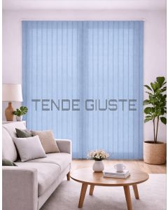 Tenda Verticale su Misura in Tessuto Morbido Antifiamma – Colorama FR