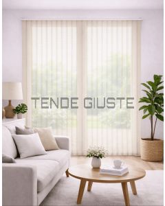 Tenda Verticale su Misura in Tessuto Microforato 5% Antifiamma