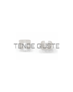 Tappo per Spiaggiale 20×10 per Tende Veneziane 15 e 25 mm – Trasparente