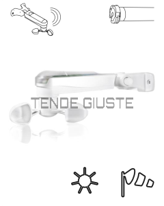 Anemometro Sole e Vento Wind Tec Lux