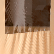 Ondulazioni o arricciature su tessuti in PVC o Cristal